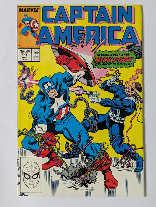 Captain America #351 Marvel Comic Book