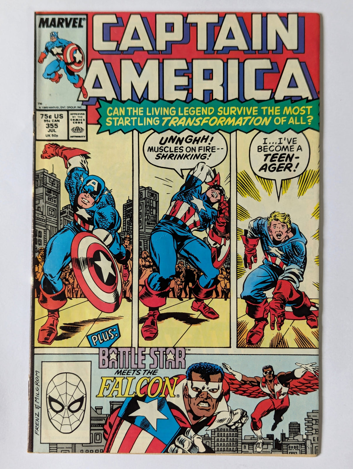 Captain America #355 Marvel Comic Book