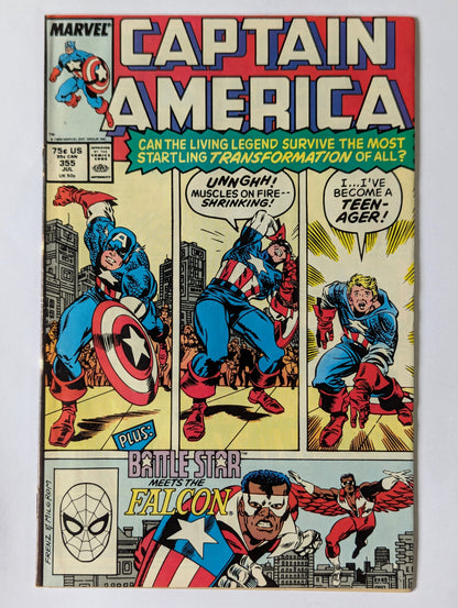 Captain America #355 Marvel Comic Book
