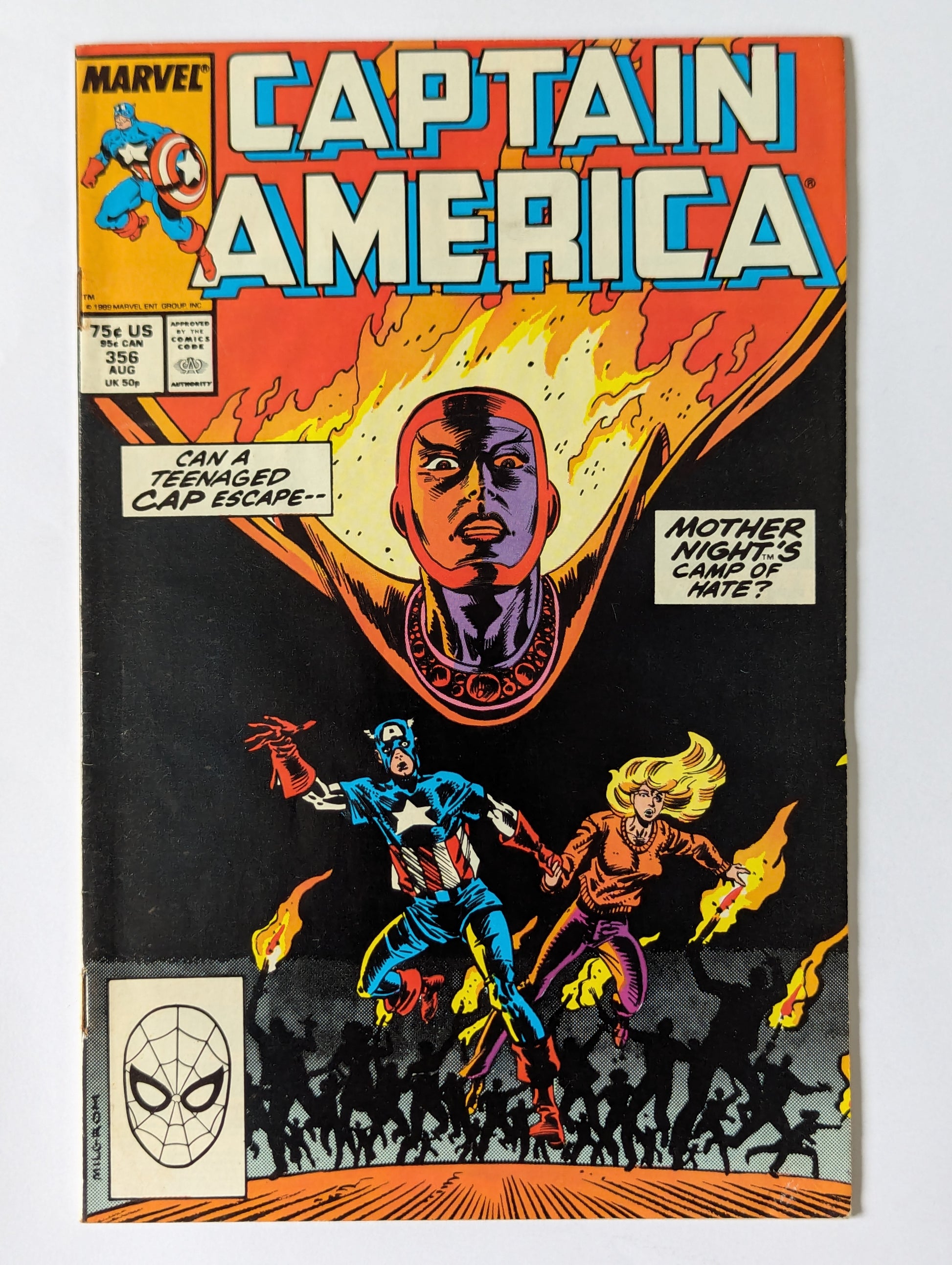 Captain America #356 Marvel Comic Book