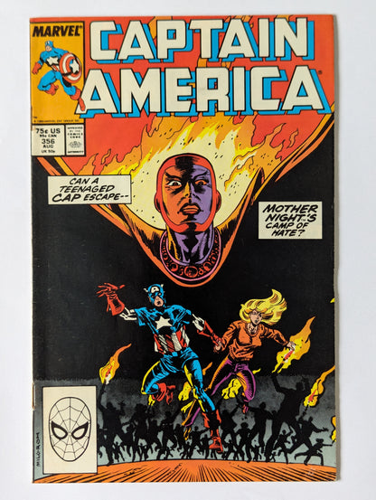 Captain America #356 Marvel Comic Book
