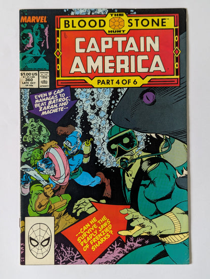 Captain America #360 Marvel Comic Book