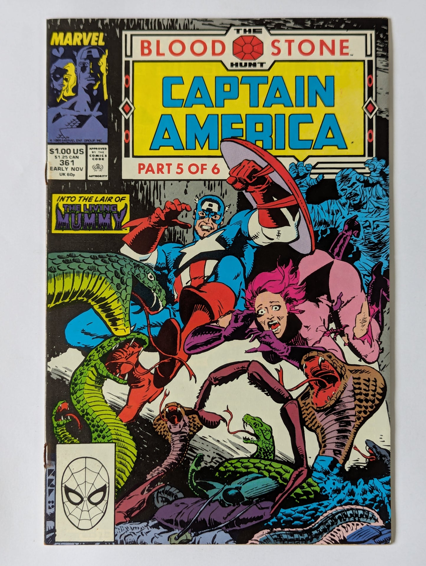 Captain America #361 Marvel Comic Book