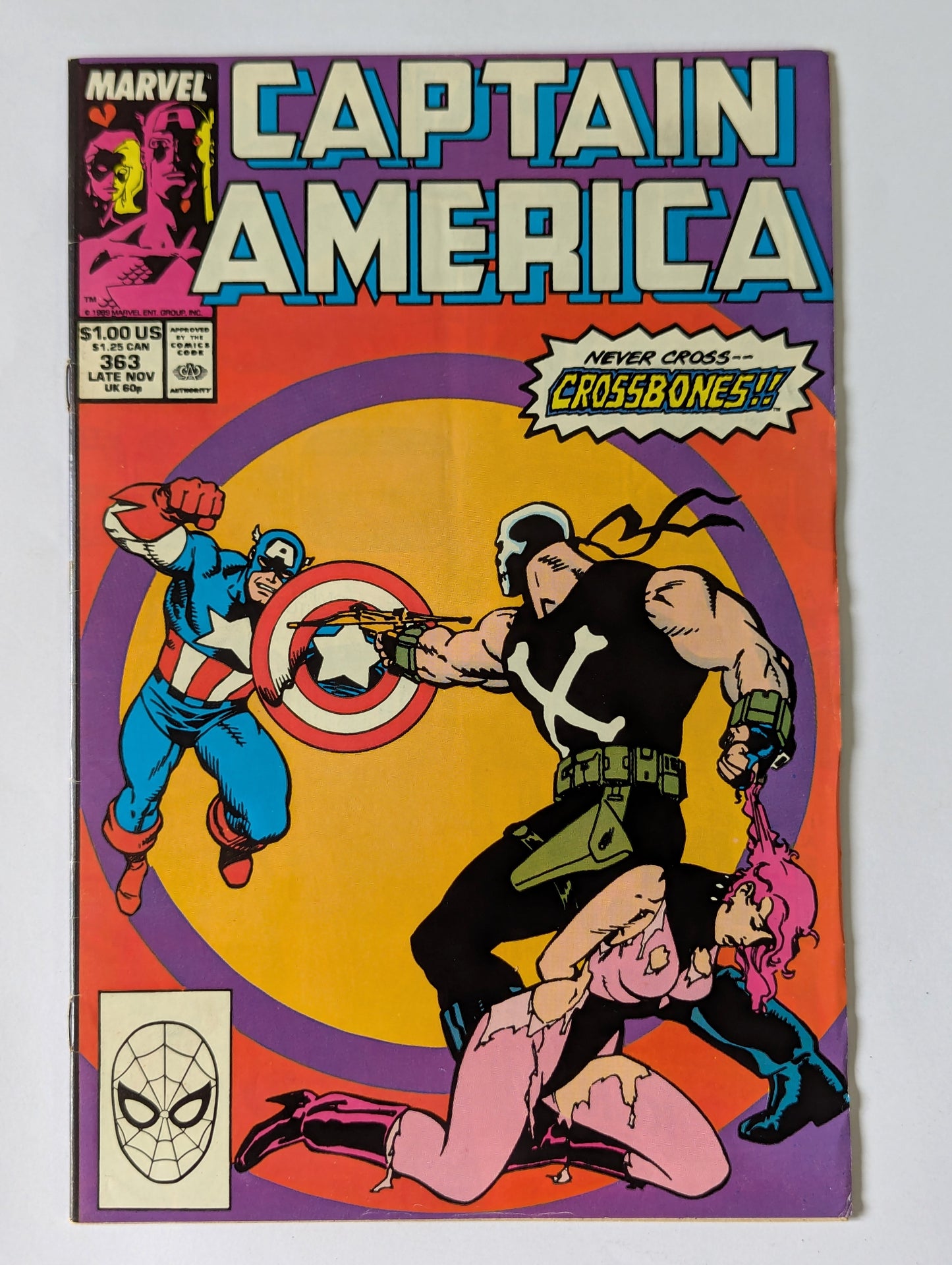 Captain America #363 Marvel Comic Book