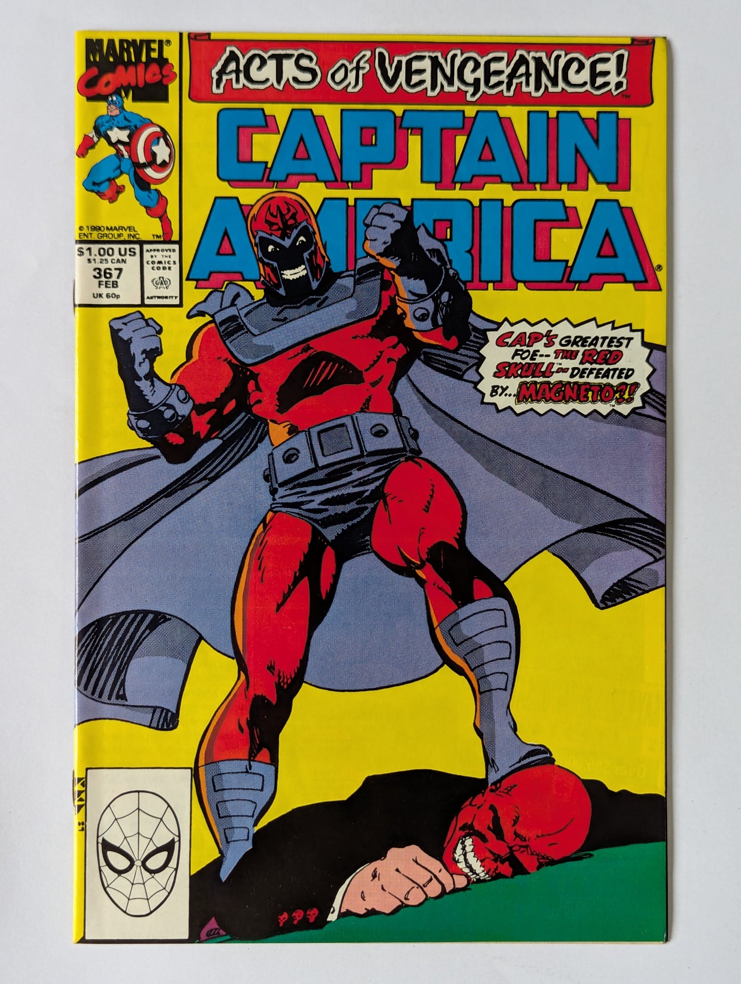 Captain America #367 Marvel Comic Book