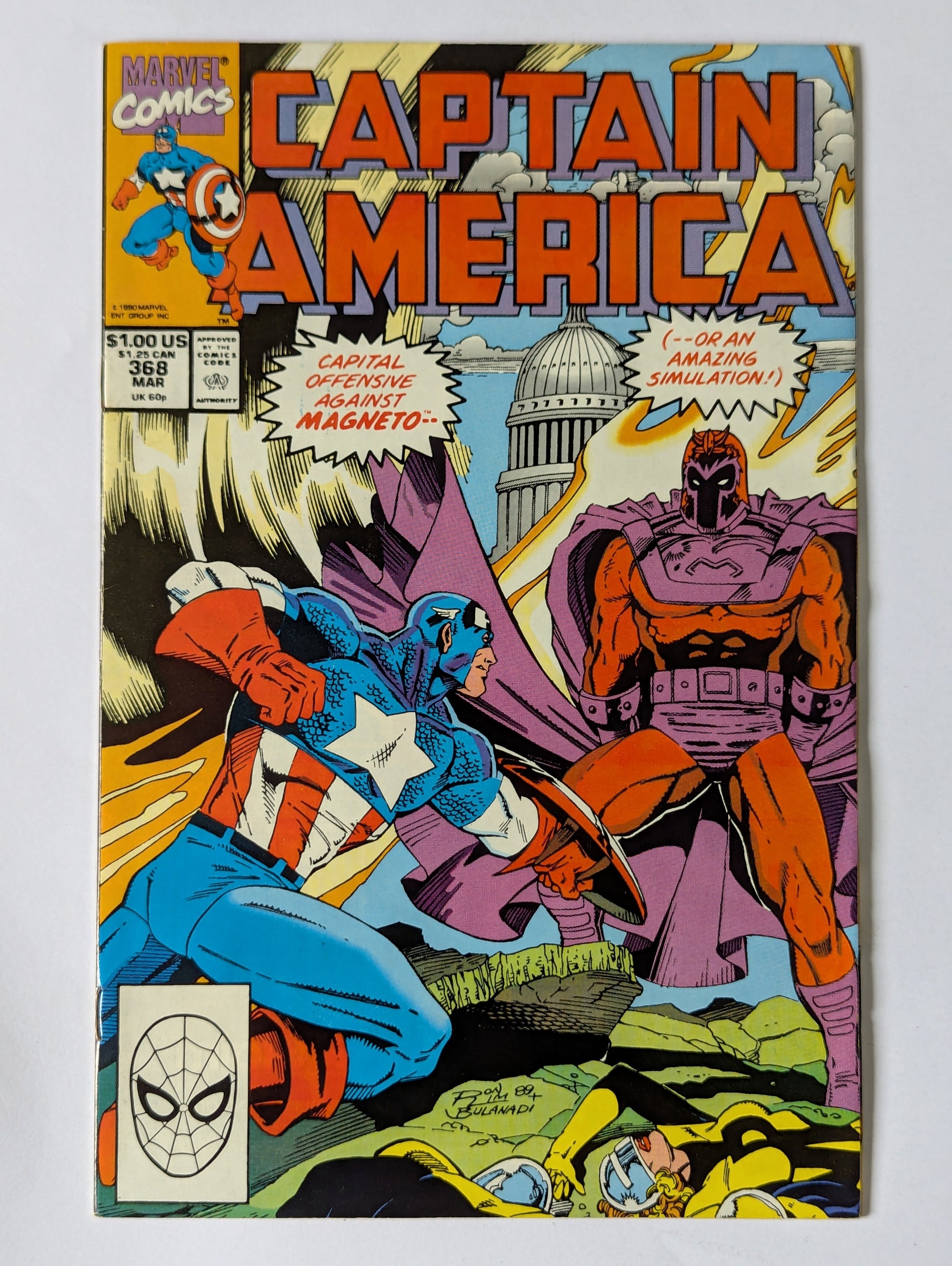 Captain America #368 Marvel Comic Book