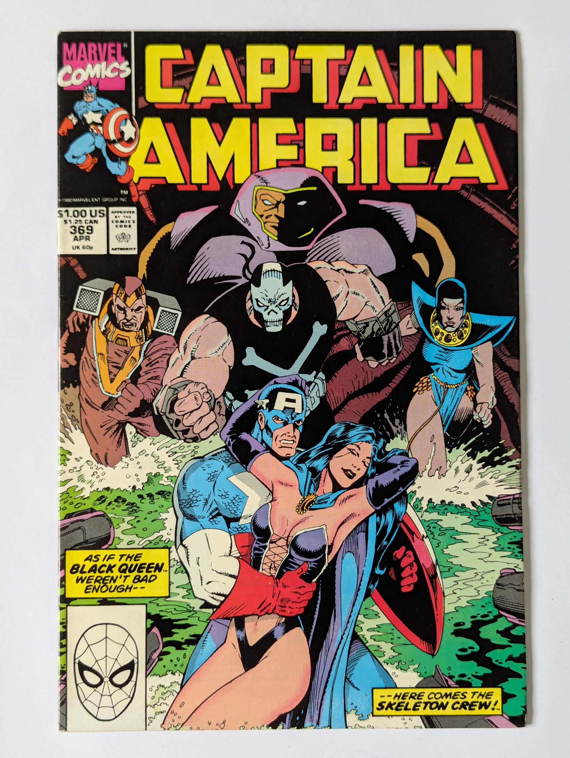 Captain America #369 Marvel Comic Book