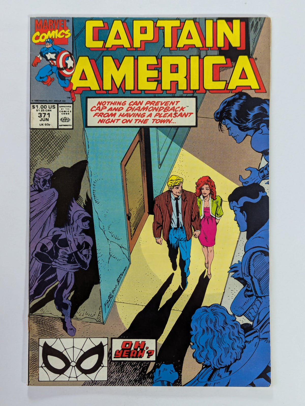 Captain America #371 Marvel Comic Book
