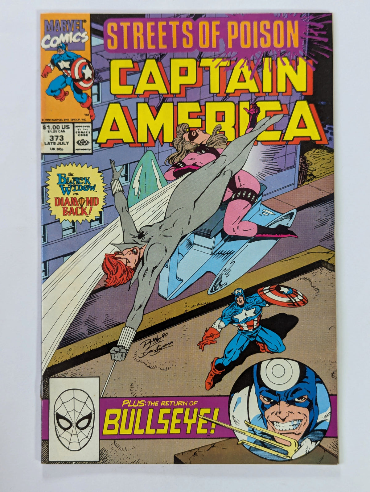 Captain America #373 Marvel Comic Book