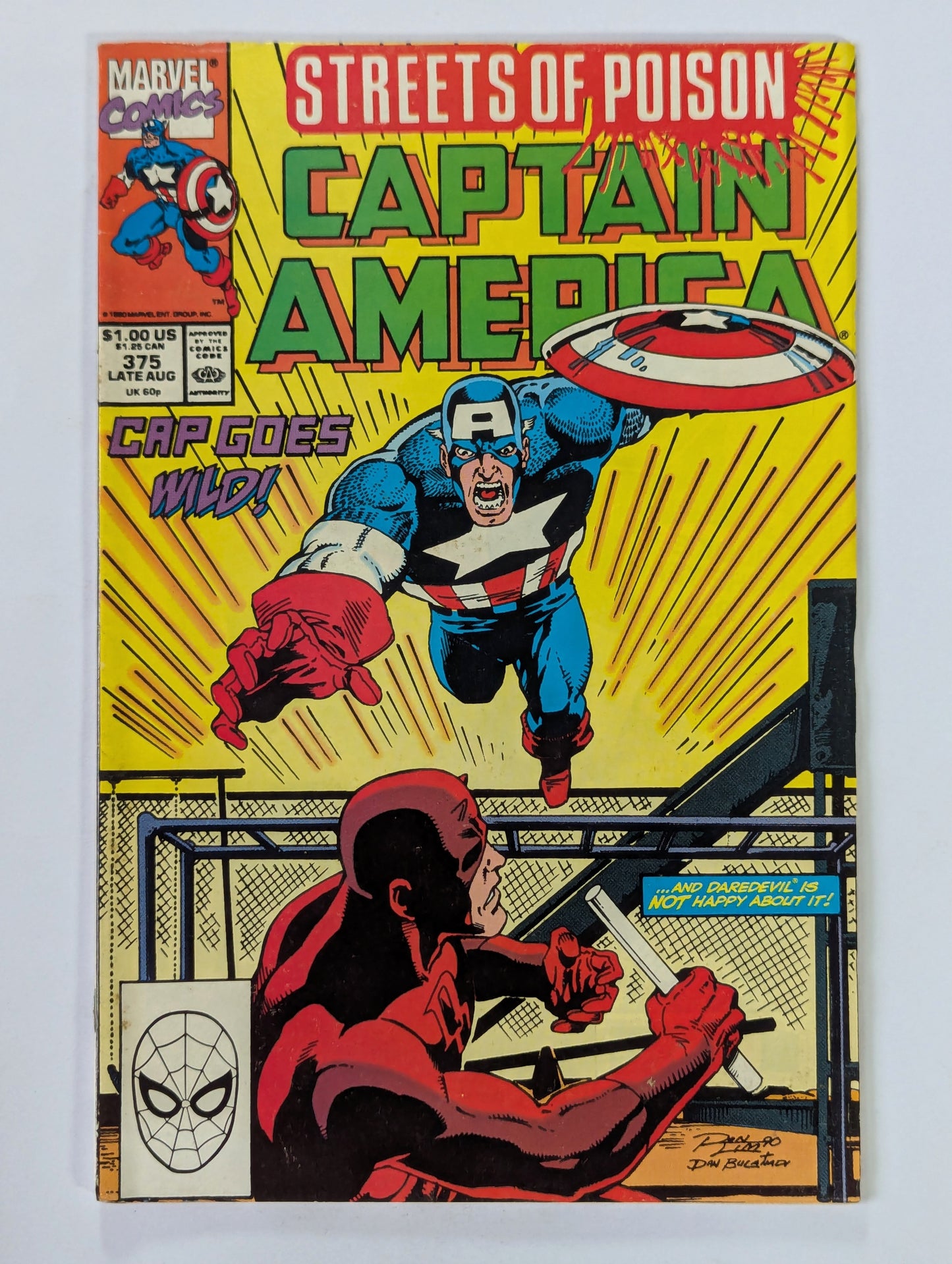 Captain America #375 Marvel Comic Book