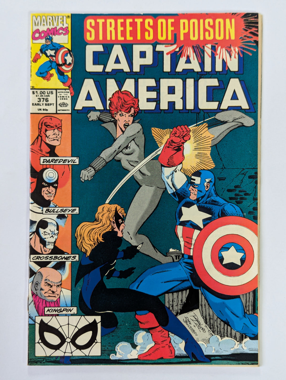 Captain America #376 Marvel Comic Book