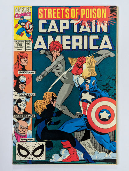 Captain America #376 Marvel Comic Book