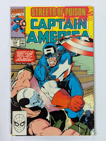 Captain America #378 Marvel Comic Book