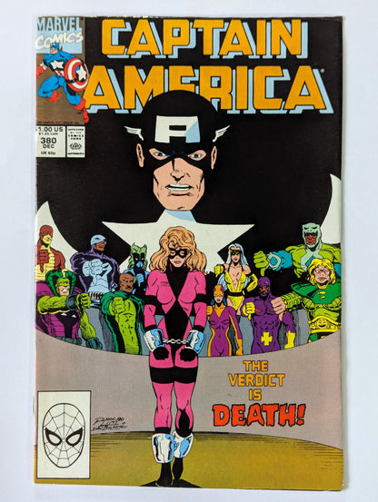 Captain America #380 Marvel Comic Book
