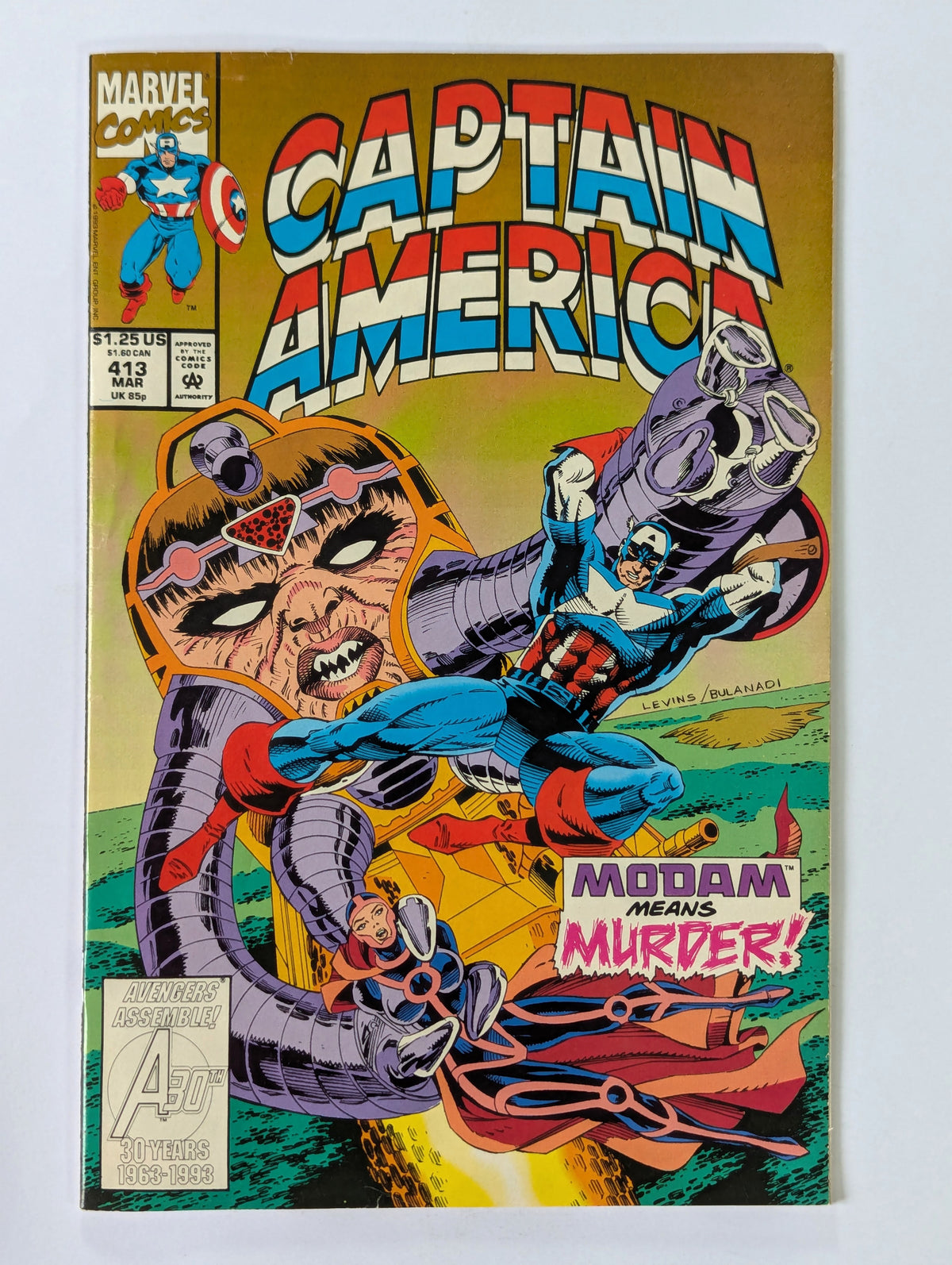 Captain America #413 Marvel Comic Book