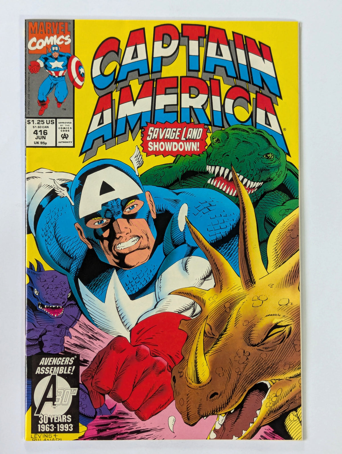 Captain America #416 Marvel Comic Book