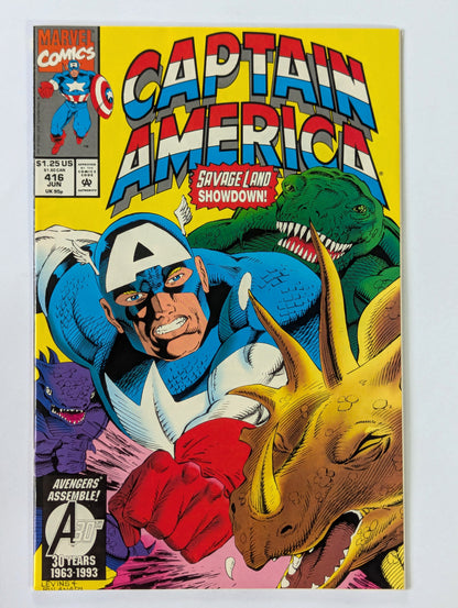 Captain America #416 Marvel Comic Book