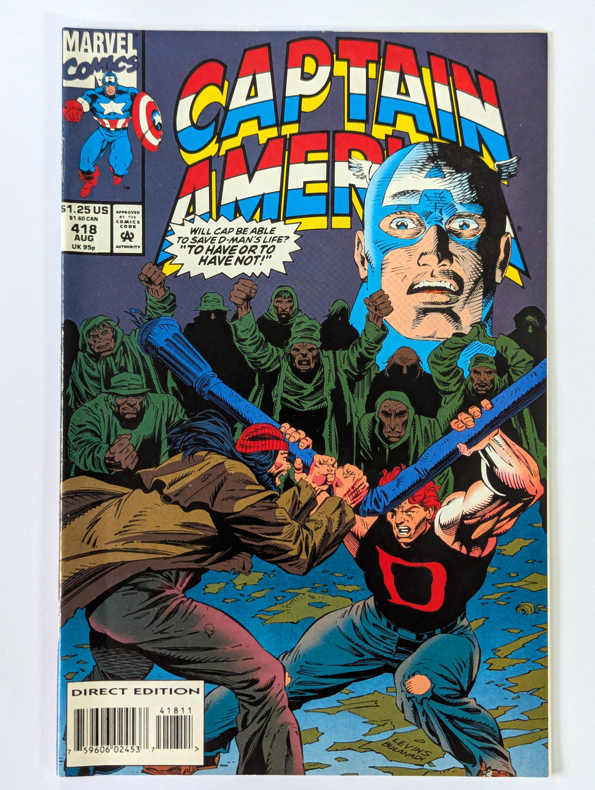 Captain America #418 Marvel Comic Book