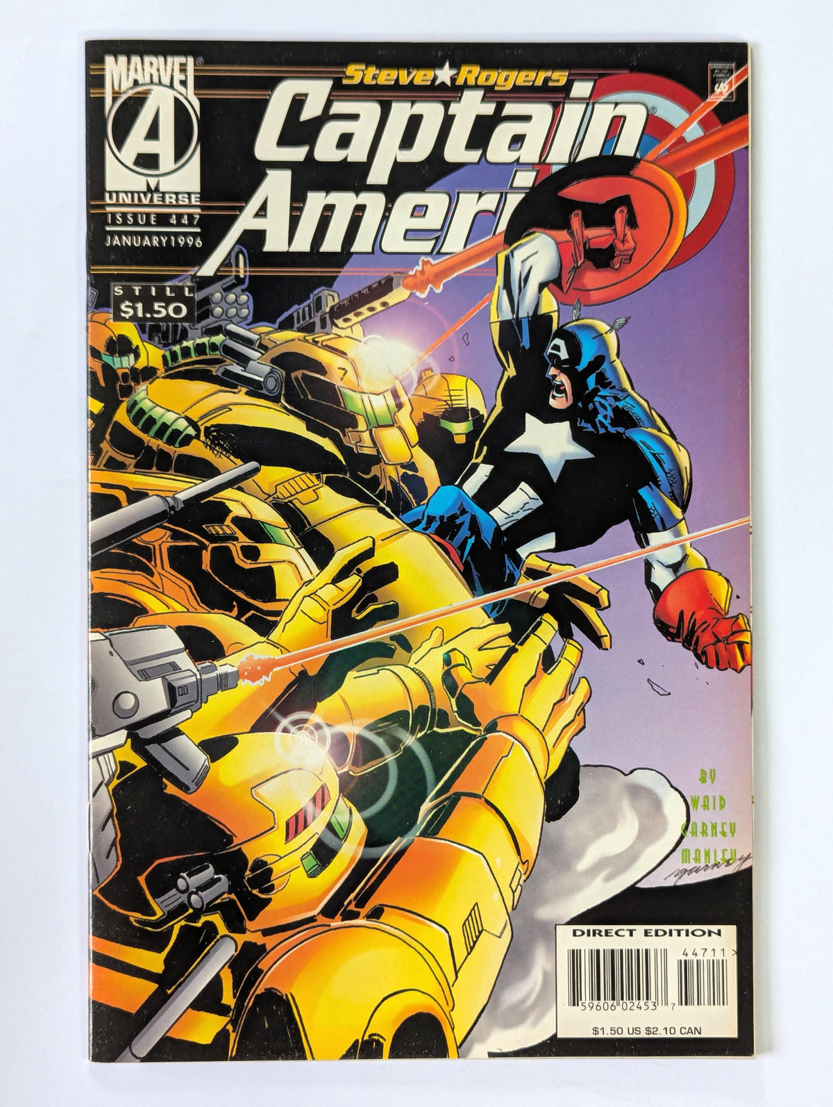 Captain America #447 Marvel Comic Book