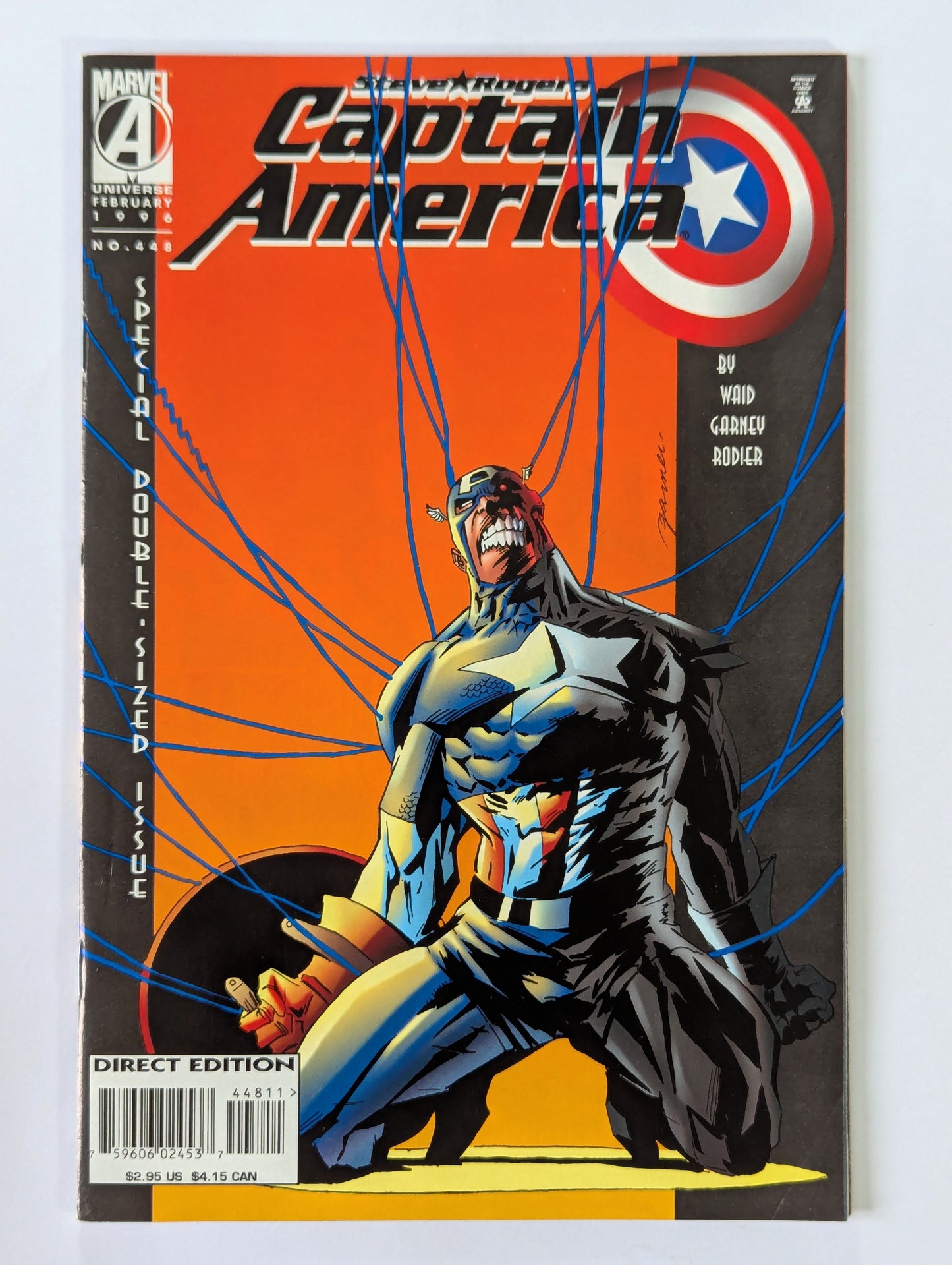 Captain America #448 Marvel Comic Book