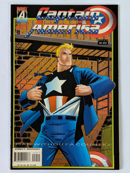 Captain America #450 Marvel Comic Book