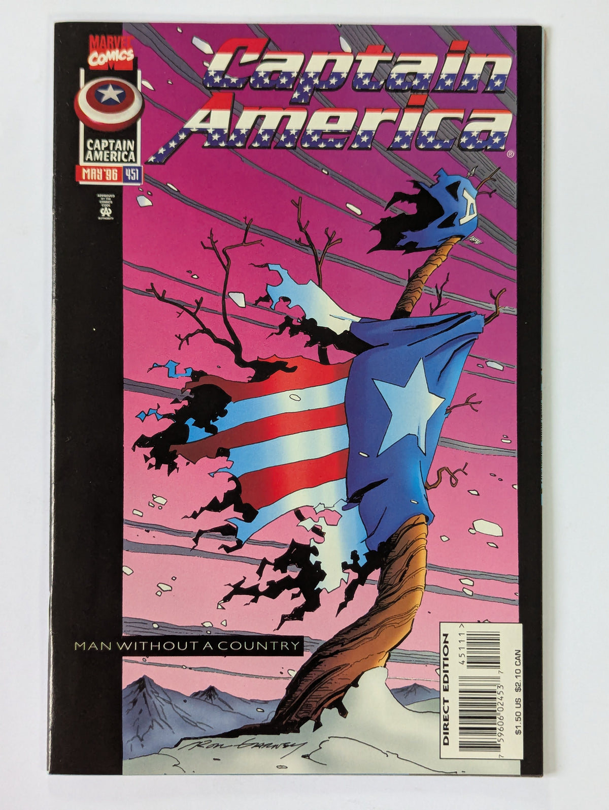 Captain America #451 Marvel Comic Book