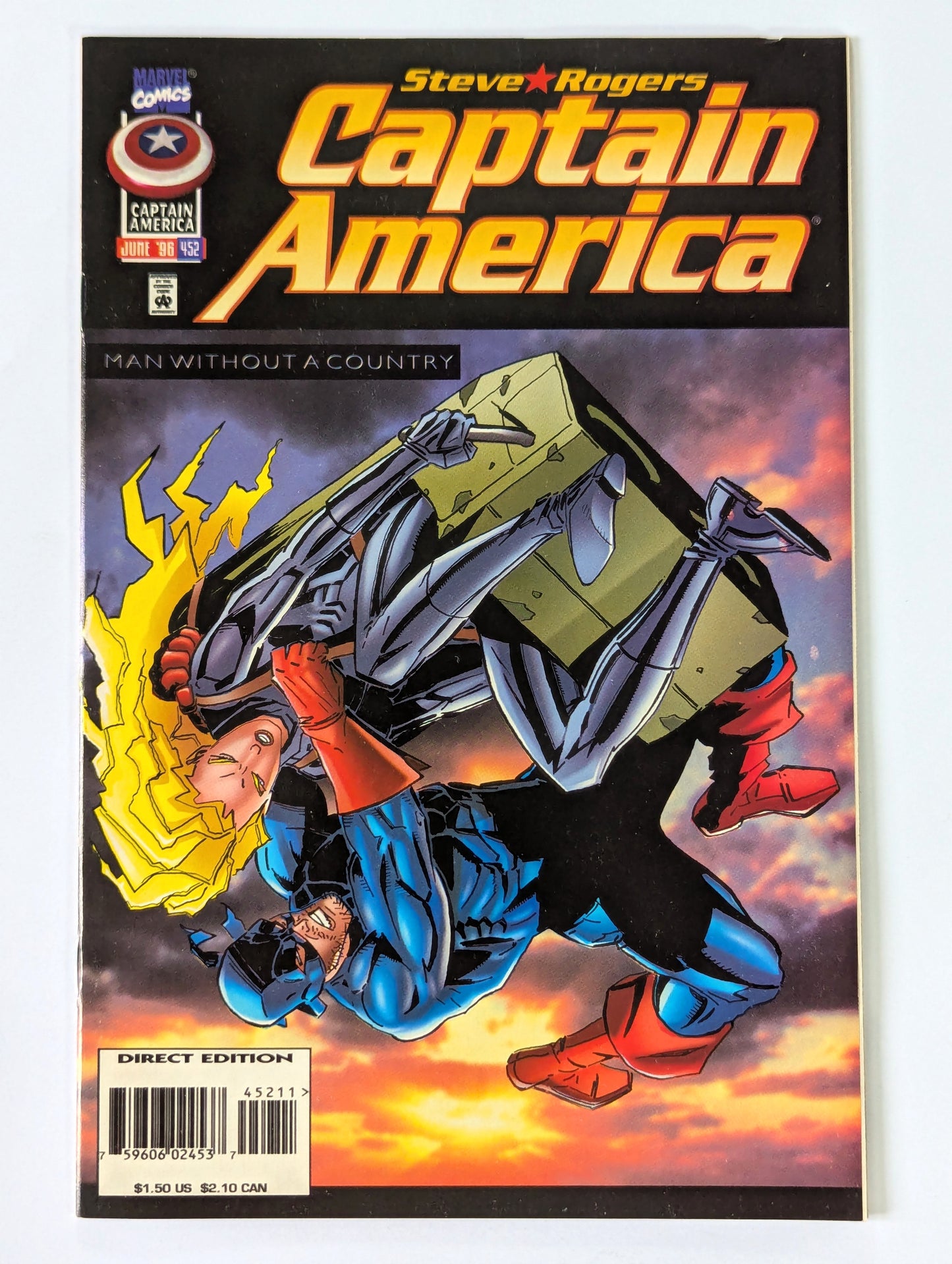 Captain America #452 Marvel Comic Book