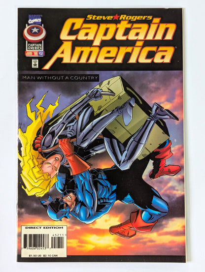 Captain America #452 Marvel Comic Book