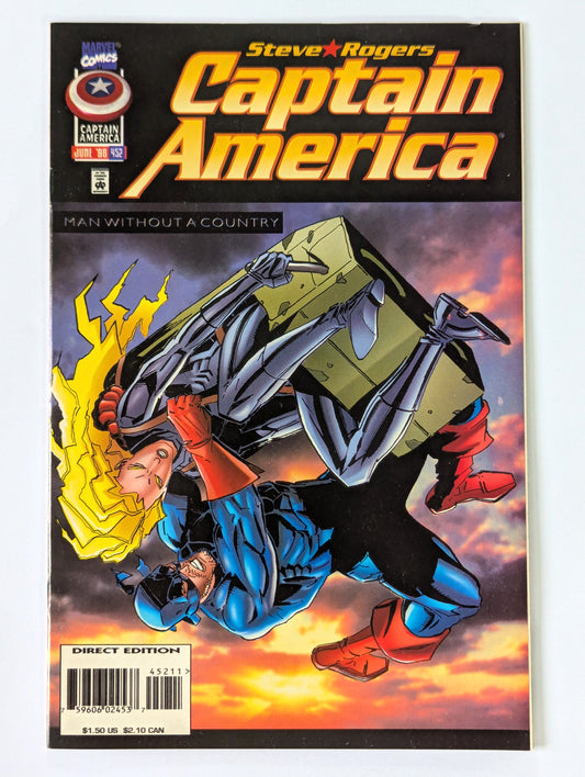 Captain America #452 Marvel Comic Book