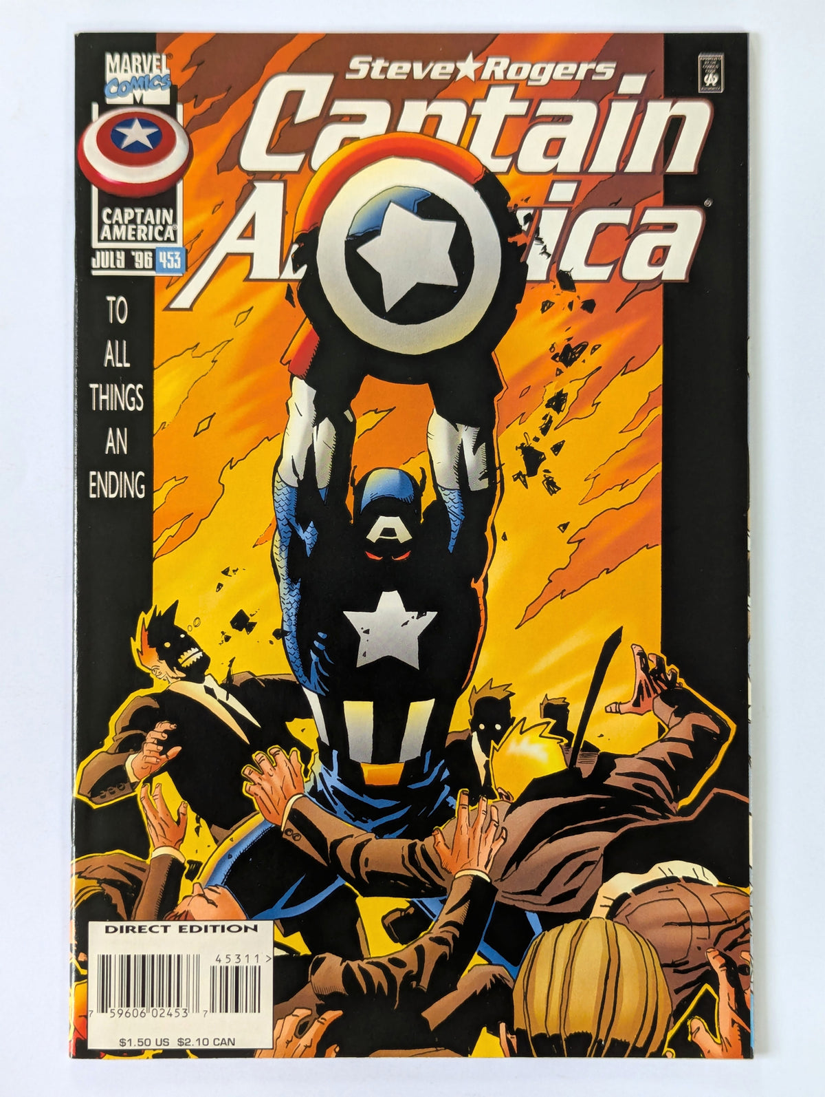 Captain America #453 Marvel Comic Book