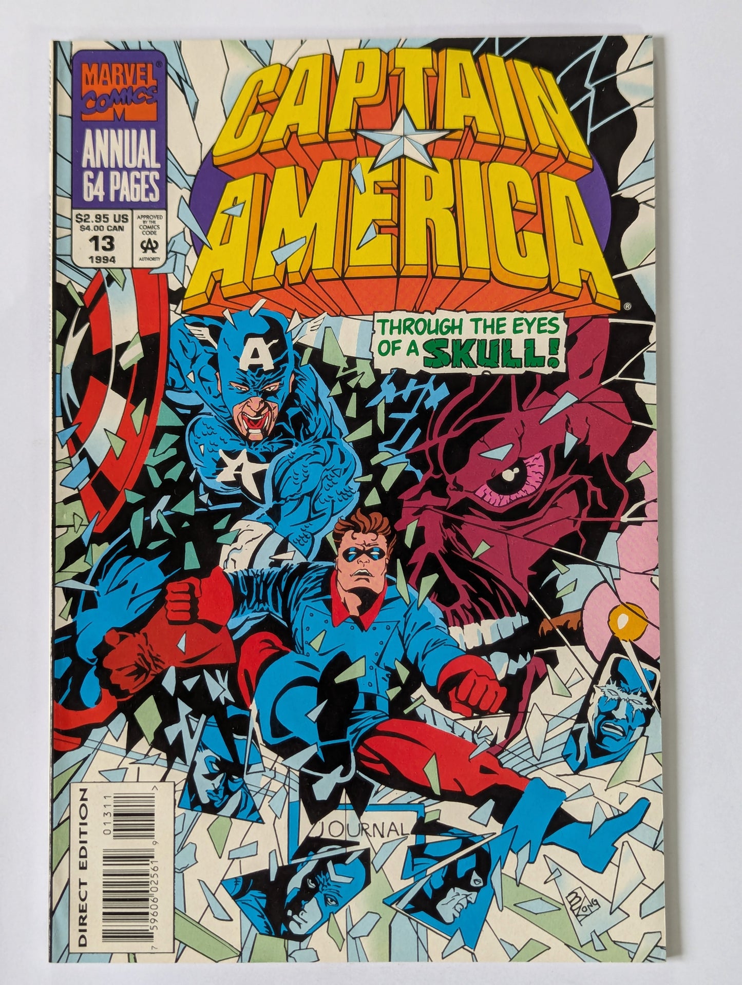 Captain America Annual #13 Marvel Comic Book
