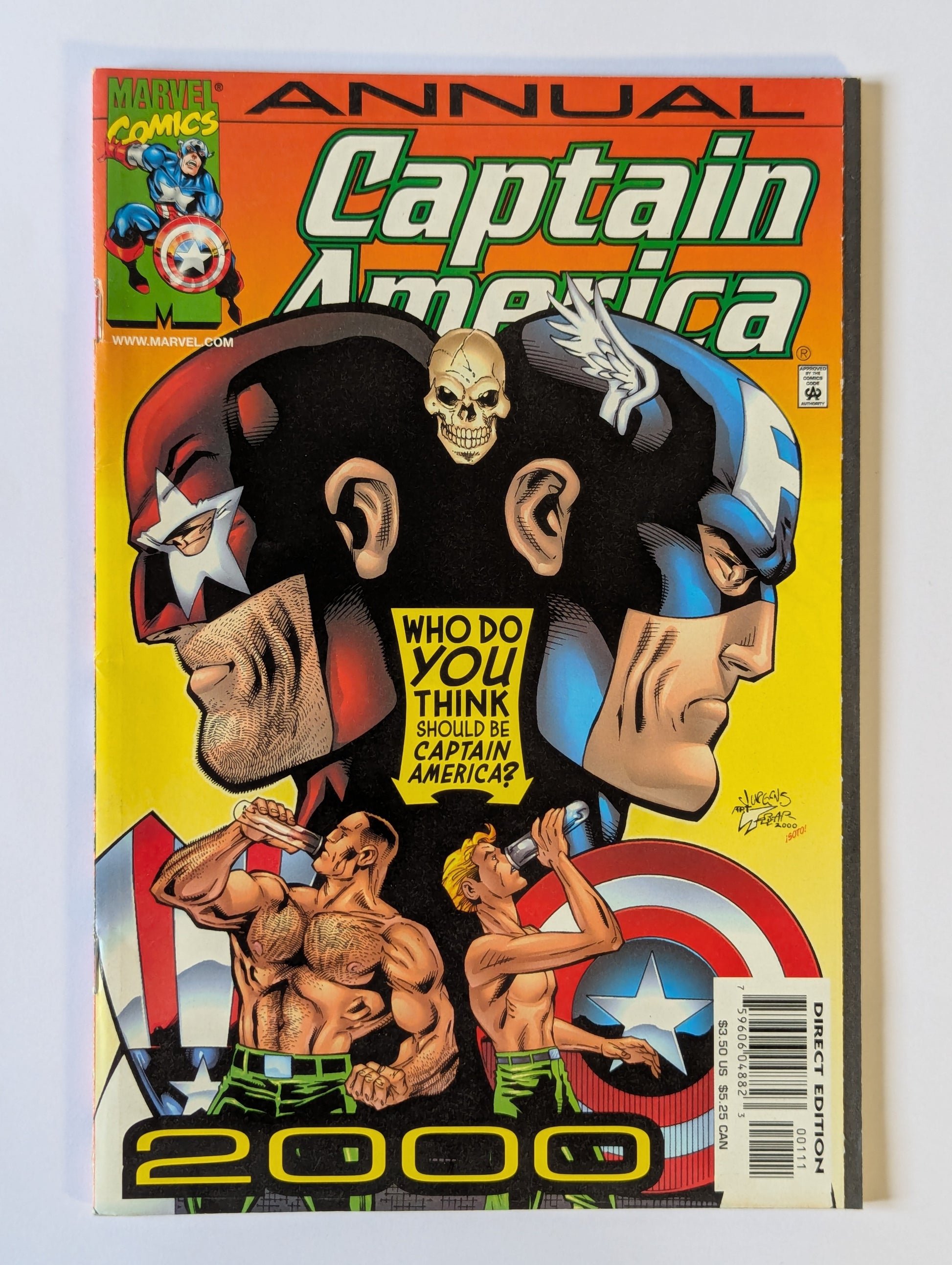 Captain America Annual 2000 Marvel Comic Book