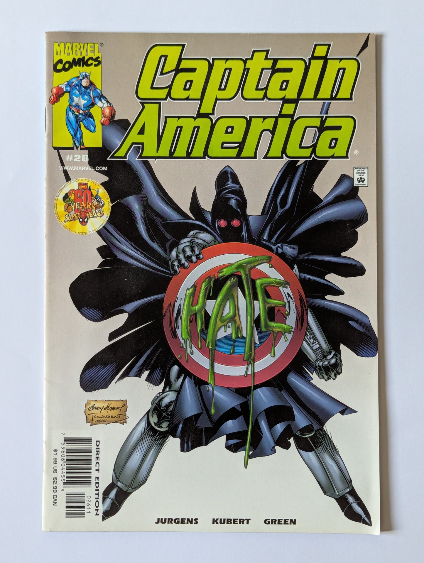 Captain America #26 Marvel Comic Book