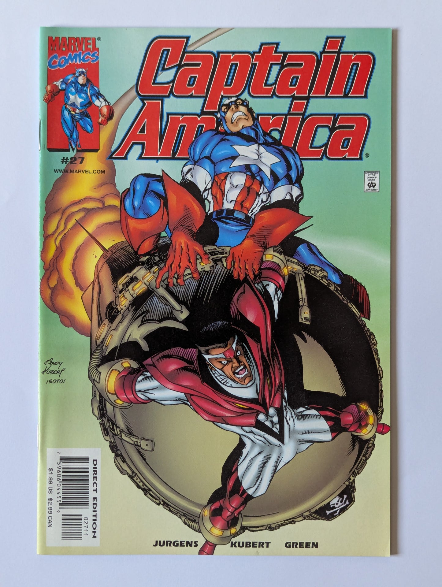 Captain America #27 Marvel Comic Book