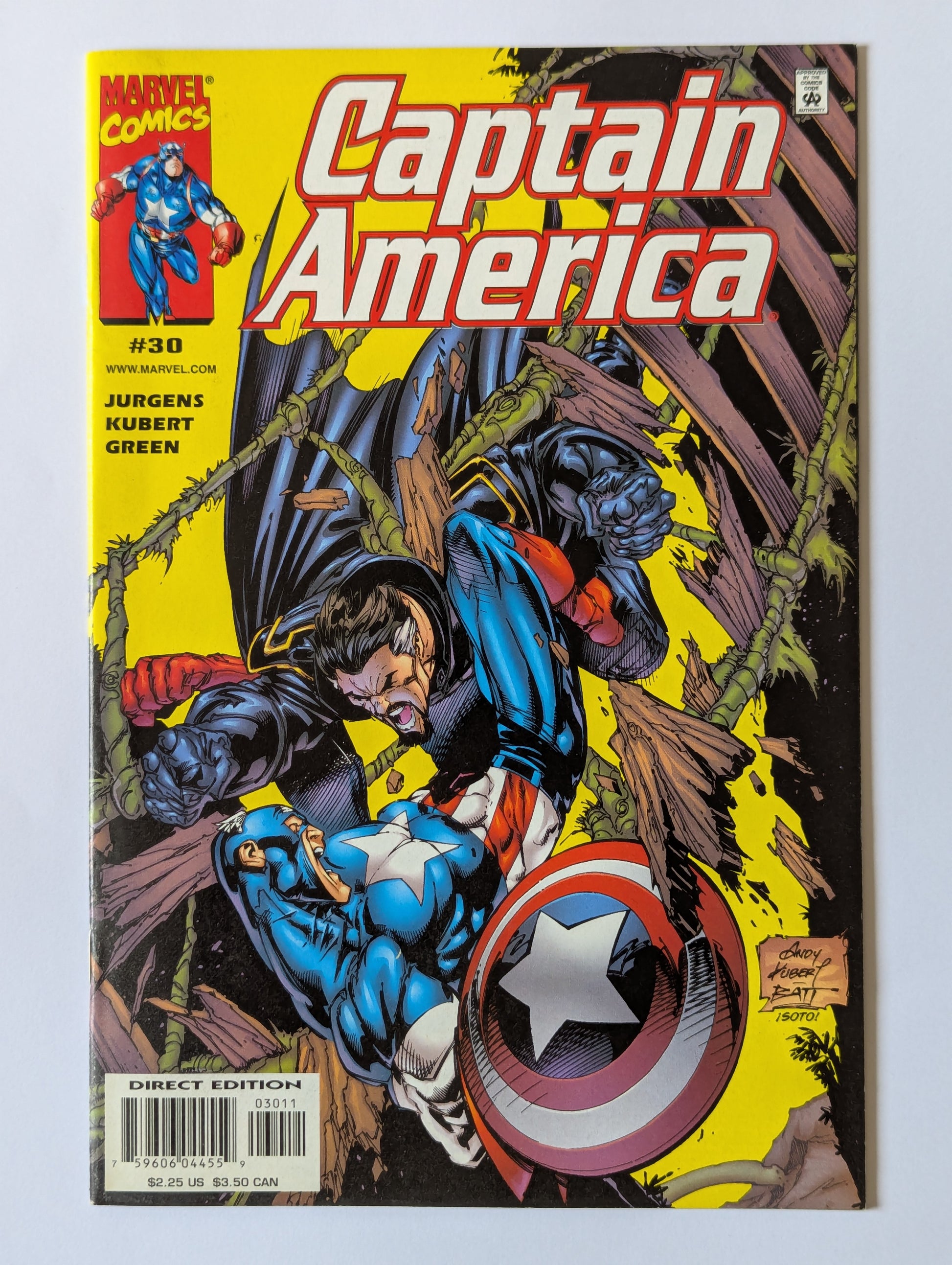 Captain America #30 Marvel Comic Book