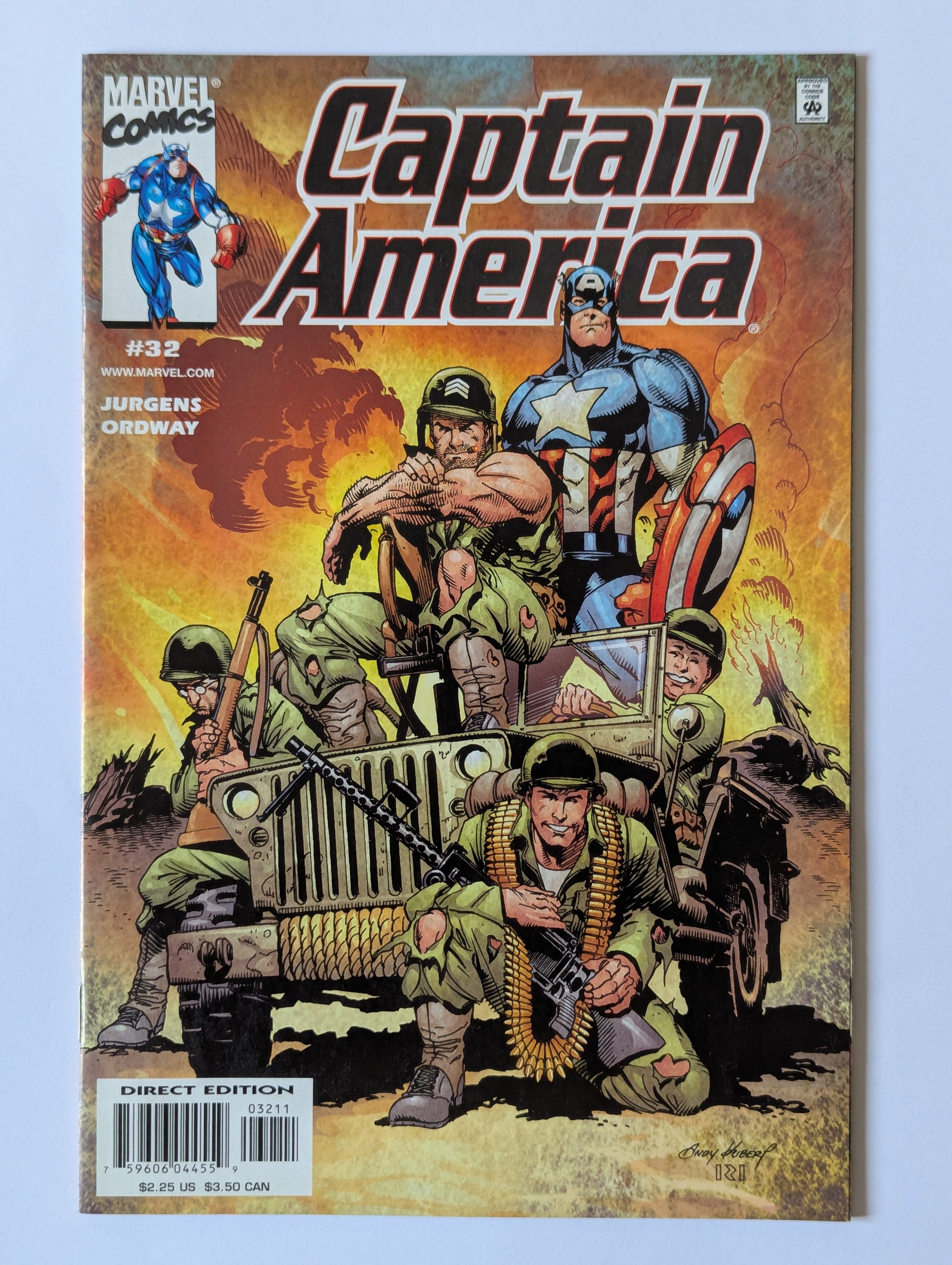 Captain America #32 Marvel Comic Book