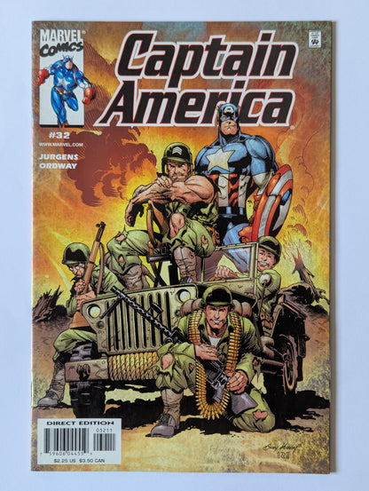Captain America #32 Marvel Comic Book