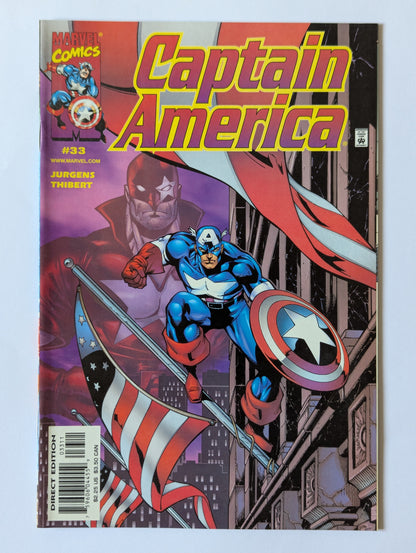 Captain America #33 Marvel Comic Book