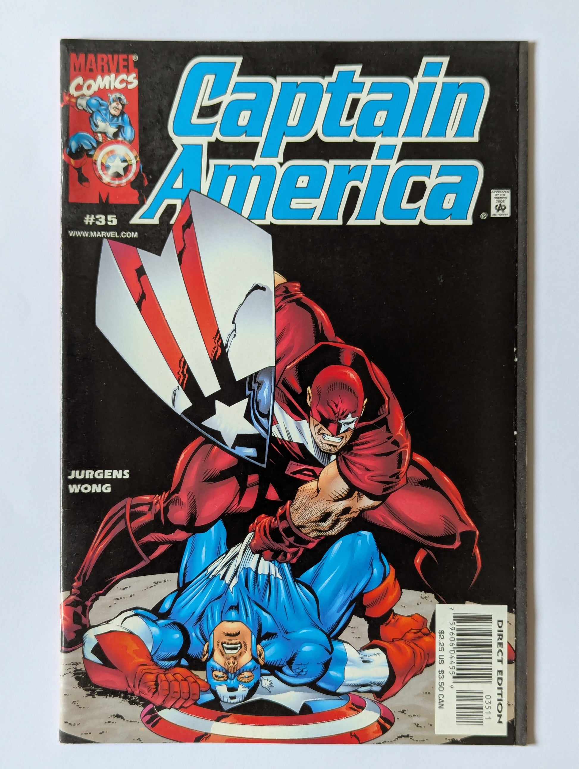 Captain America #35 Marvel Comic Book
