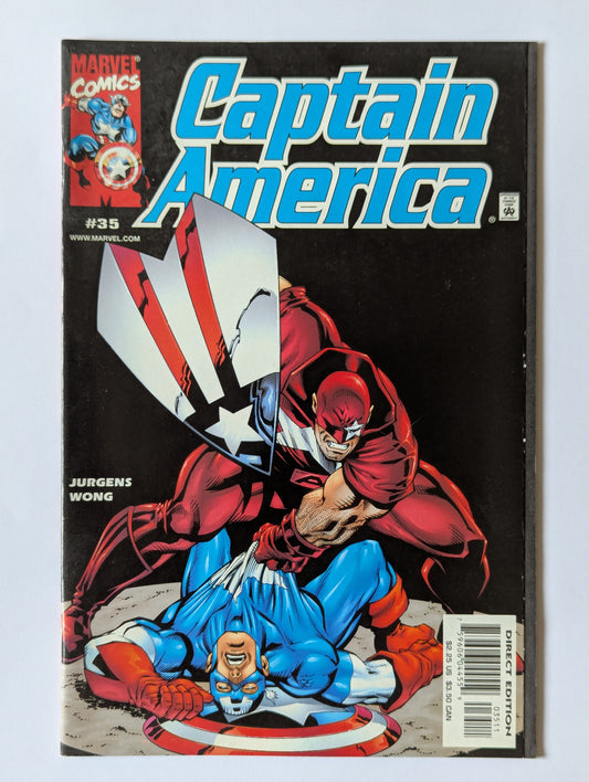 Captain America #35 Marvel Comic Book