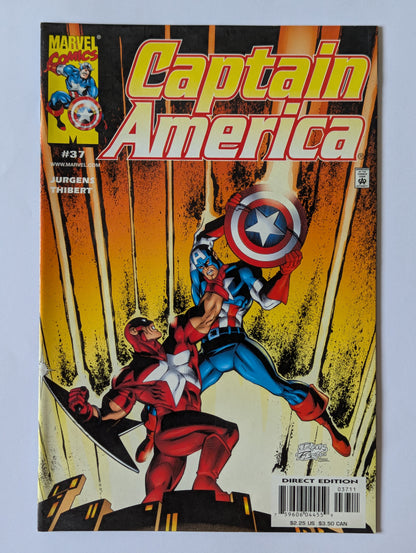 Captain America #37 Marvel Comic Book
