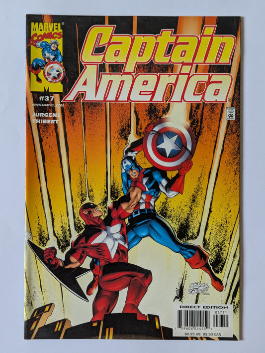 Captain America #37 Marvel Comic Book