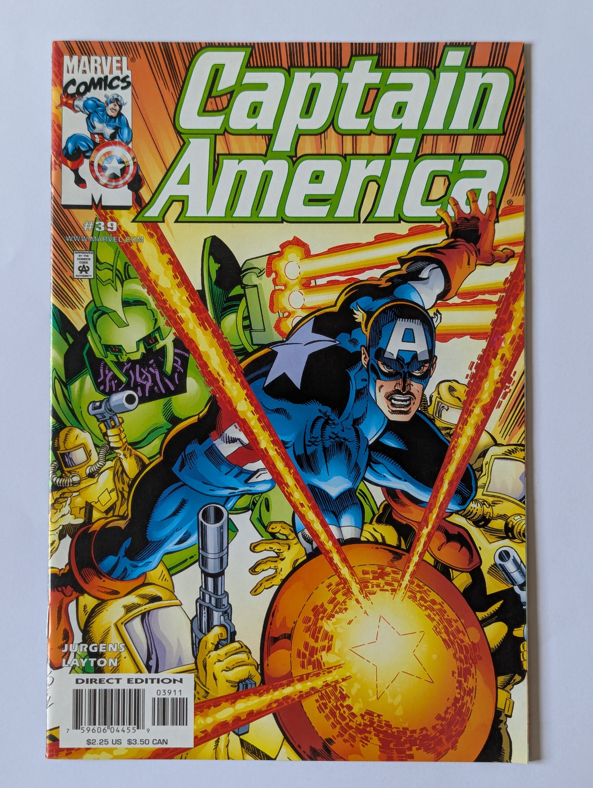 Captain America #39 Marvel Comic Book