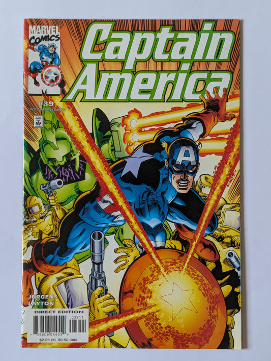 Captain America #39 Marvel Comic Book