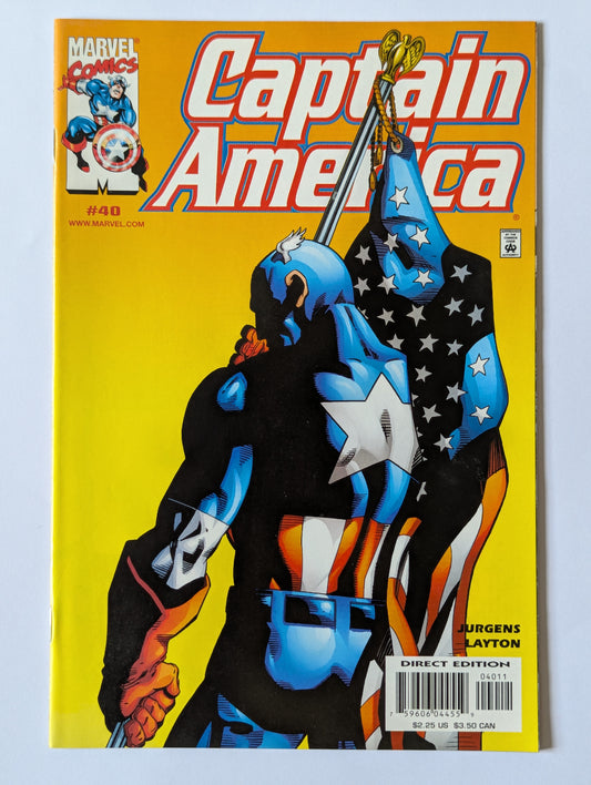 Captain America #40 Marvel Comic Book