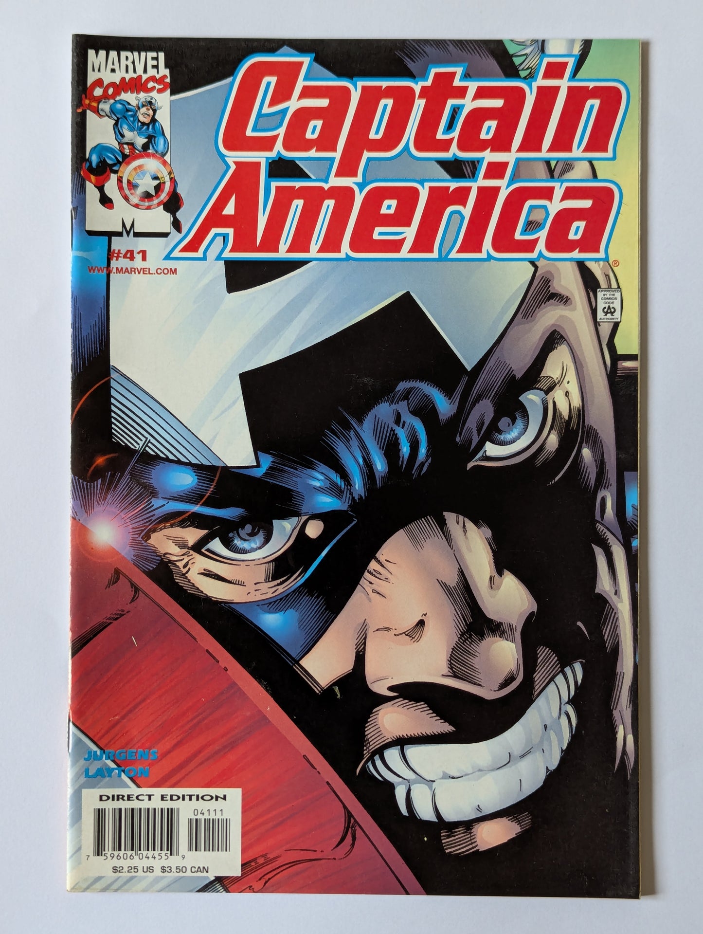 Captain America #41 Marvel Comic Book