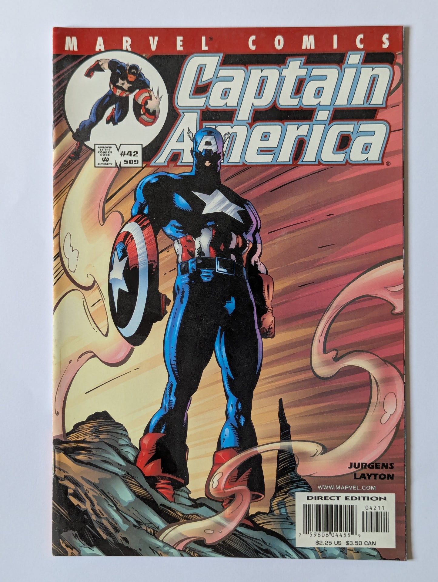 Captain America #42 Marvel Comic Book