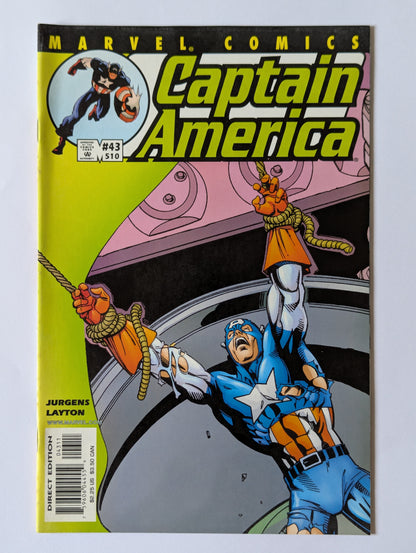 Captain America #43 Marvel Comic Book