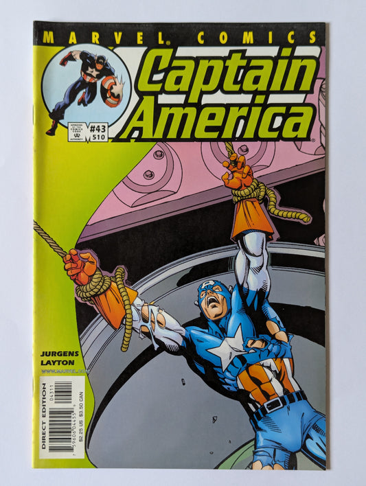 Captain America #43 Marvel Comic Book