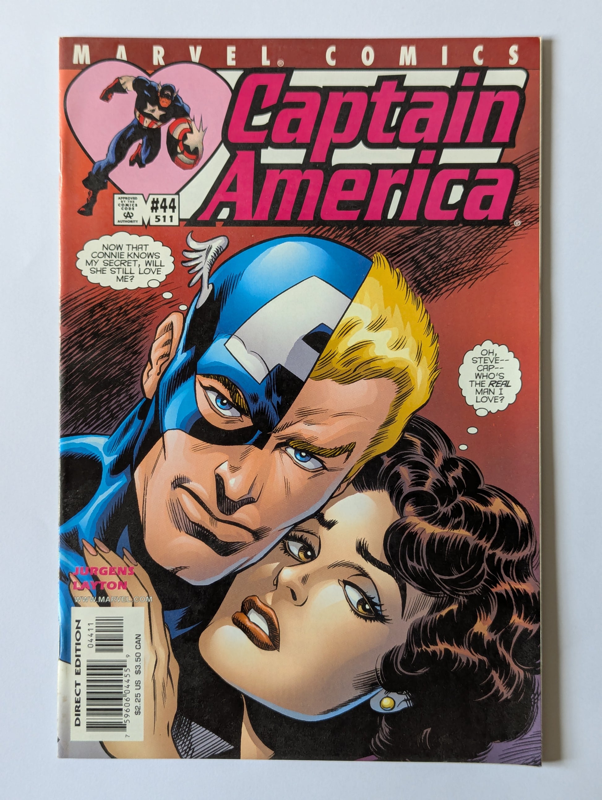 Captain America #44 Marvel Comic Book